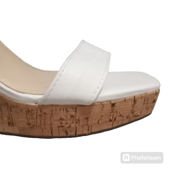 Marc Fischer Lukey Cork Wedge Sandal Size 8M NWOT - Picture 4 of 11